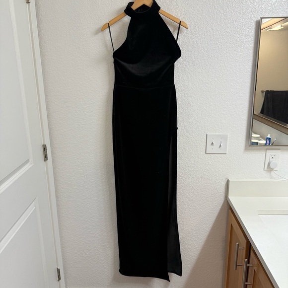 Michael Costello x REVOLVE Penelope Gown in Black Size Large - Picture 2 of 4